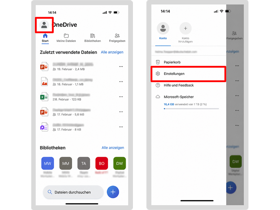 iOS_OneDrive einrichten_2