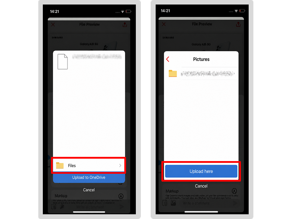 Save PDF files to OneDrive_2